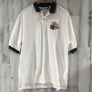 WALT DISNEY WORLD Epcot Vintage 2000 Polo Size Med